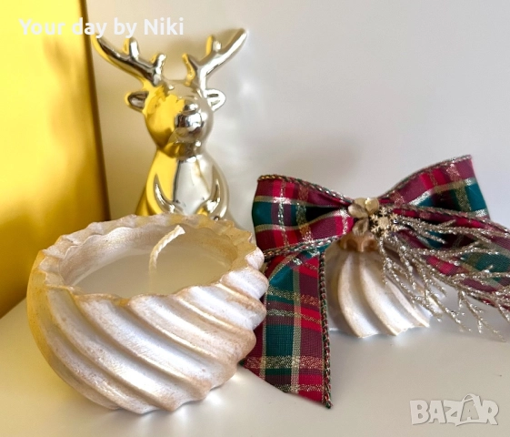 Коледна топка със свещичка, снимка 4 - Коледни подаръци - 52772483