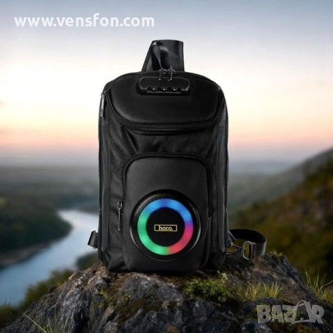Bluetooth високоговорител HOCO HC42 8W – Портативна колонка тип чанта, снимка 2 - Тонколони - 53985353