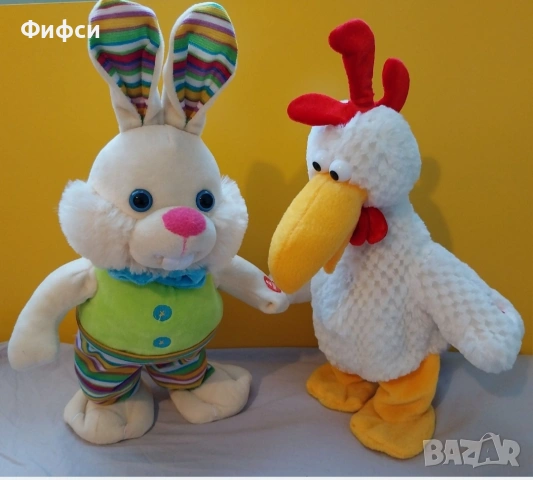 Интерактивен Заек- Подскача и пее