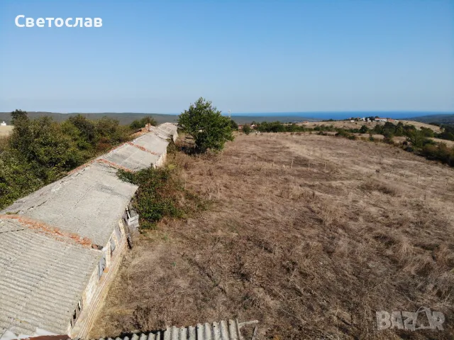 Парцел с панорамна гледка море и планина с. Баня, снимка 3 - Парцели - 47462764