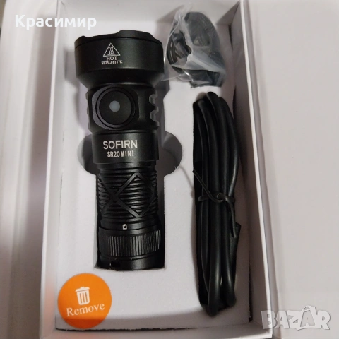 Фенер Sofirn SR20 mini, снимка 5 - Къмпинг осветление - 53610895