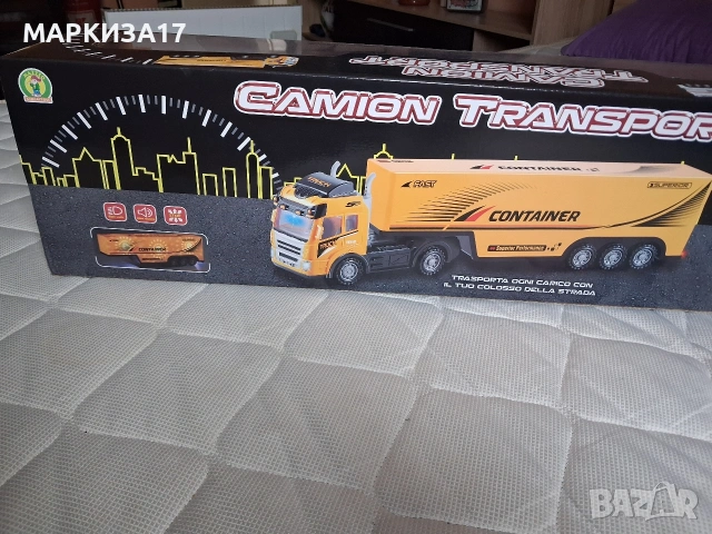 Радиоуправляем камион., снимка 6 - Електрически играчки - 53529903