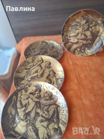 Чинии за стена