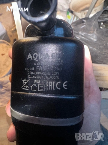 Филтър за аквариум Aquael fan 2 plus, снимка 5 - Други животни - 53444520