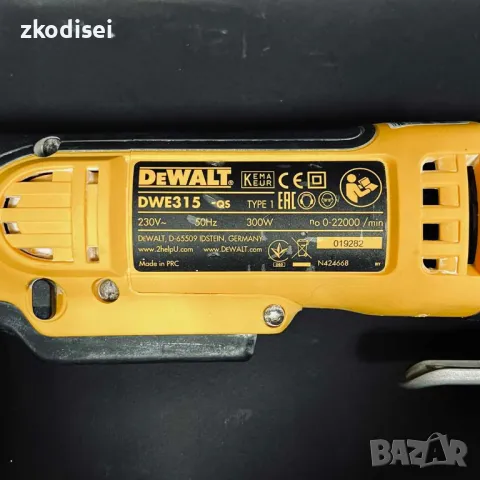 Мултишлайф DEWALT - DWE 315, снимка 3 - Други инструменти - 48751624