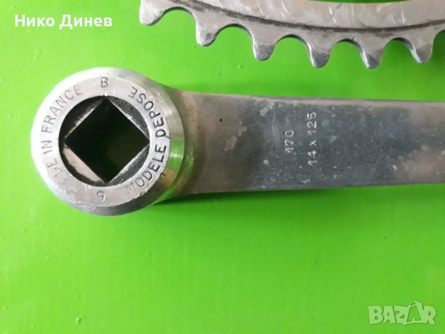 Продавам френски курбели Strongliht, снимка 4 - Части за велосипеди - 46642269