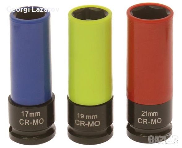 комплект усилени вложки 1/2"  17mm,19mm 21mm, снимка 4 - Аксесоари и консумативи - 46364407