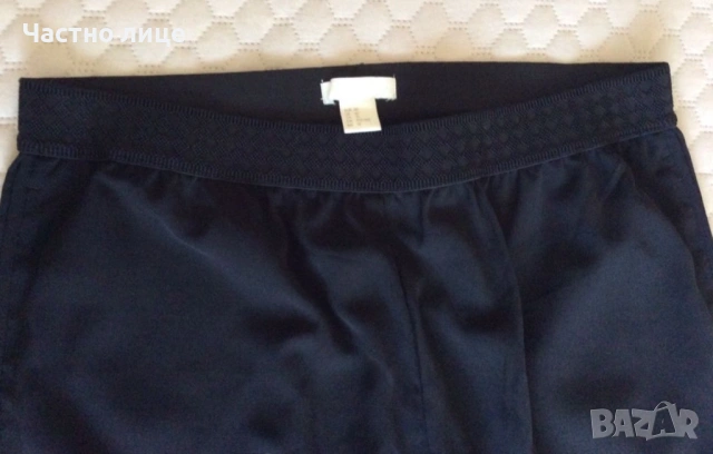 Дамски Панталон Полиестерен Сатен H&M