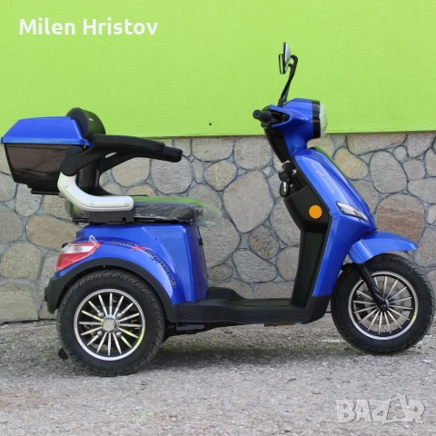 Електрическа Триколка FM-1 1500W, снимка 4 - Мотоциклети и мототехника - 51550543