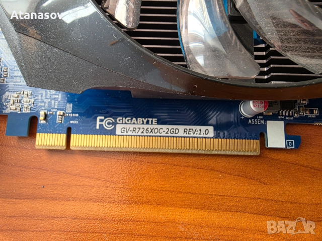 Видео карта Gigabyte R7 260 OC 2gb., снимка 3 - Видеокарти - 52774145