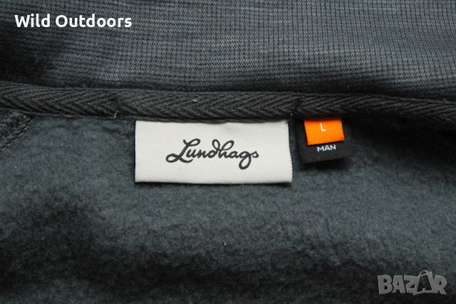 LUNDHAGS - мъжка вълнена термо горница, размер L, снимка 5 - Спортни дрехи, екипи - 53500427