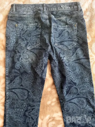 Сини дамски панталони ежедневни, снимка 3 - Панталони - 50045672