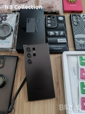 Смартфон Samsung Galaxy S24 Ultra, Dual SIM, 12GB RAM, 256GB, 5G, Titanium Black, снимка 4 - Samsung - 53927047