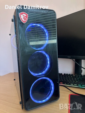 Геймърски компютър i7-9700KF,RTX 4060 TI,32GB RAM,256GB SSD NVMe,1TB HDD, снимка 2 - Геймърски - 53752665