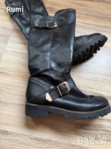 Оригинални дамски високи ботуши Tomaris ! 38 н, снимка 4 - Дамски ботуши - 52182803