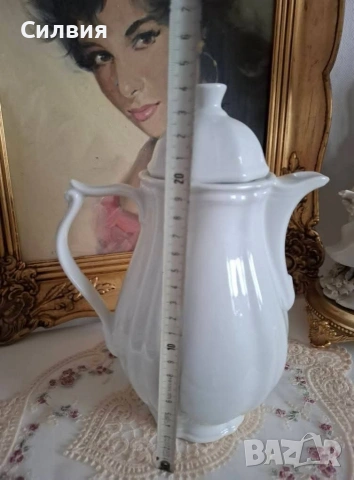 Порцеланова кана с капак , снимка 4 - Сервизи - 54076138