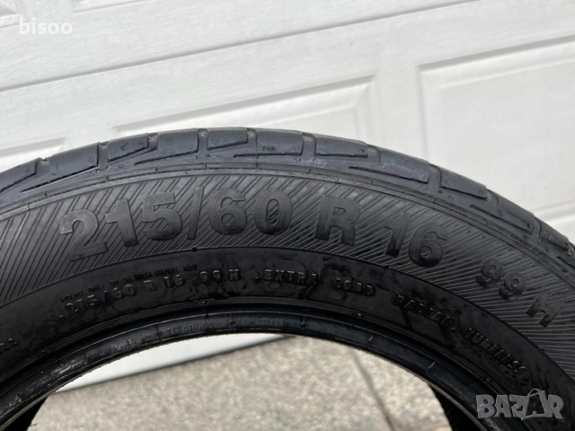 1бр гума BARUM BRAVURIS 215/60/16, снимка 4 - Гуми и джанти - 52076863