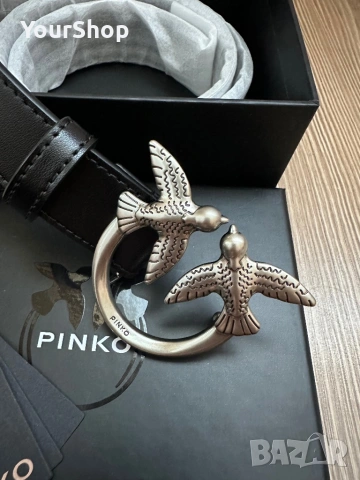 Чисто нов колан Pinko в черен цвят, снимка 2 - Колани - 54059318