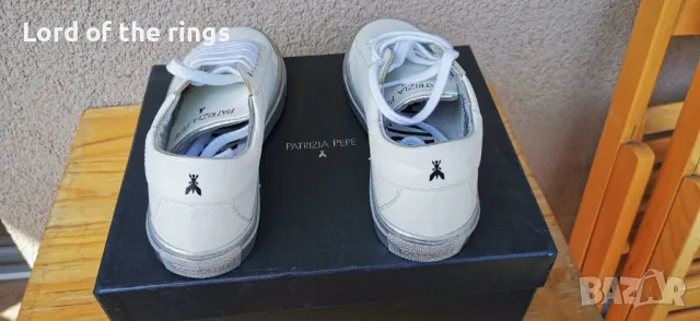 Оригинални маркови дамски маратонки/ сникърси PATRIZIA PEPE - 36 номер, снимка 4 - Маратонки - 49958504