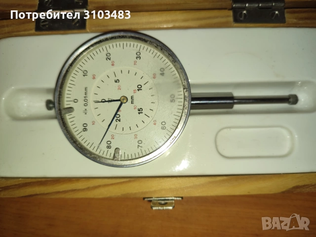 Mitutoyo-Индикаторен часовник No.2046-08/0.01-10mm Made in Japan, снимка 16 - Стругове - 33313811