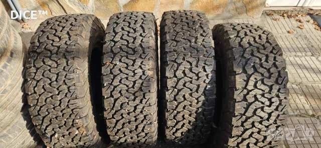 265/75/16 BF Goodrich All-Terrain 