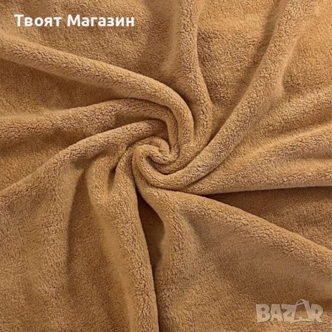  Комплект от 2 меки бродирани кърпи – за баня и плаж | 35×75 см & 70×140 см, снимка 4 - Хавлиени кърпи - 51081010