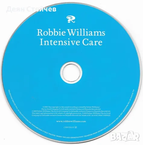 Robbie Williams – Intensive Care/CD диск, снимка 3 - CD дискове - 49596812