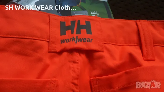 HELLY HANSEN ALNA 2.0 Hi Vis Work размер L работен панталон W4-307, снимка 9 - Панталони - 48031206