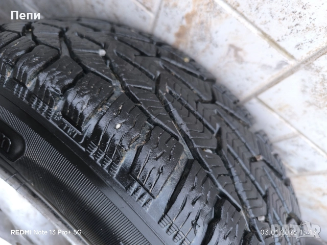Алуминиеви джанти със почти нови зимни гуми , снимка 11 - Гуми и джанти - 52969065