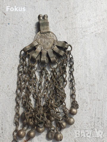 Стара трепка накит забодка, снимка 4 - Антикварни и старинни предмети - 53333824