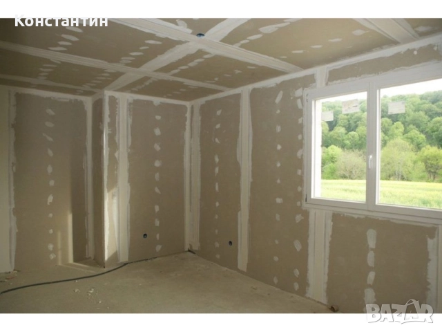 Монтаж на гипсокартон