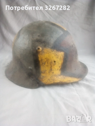 Каска,Шлем,Военен,Камуфлаж,Маскировъчен, снимка 14 - Антикварни и старинни предмети - 52385724