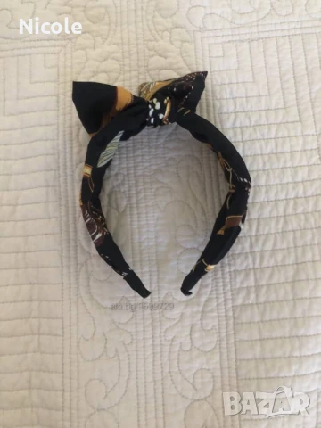 Различни диадеми от сатен и кадифе, снимка 14 - Аксесоари за коса - 50893777