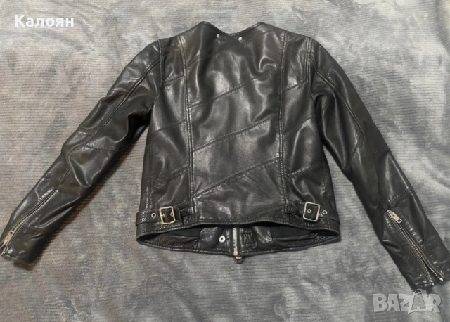 Кожено яке DIESEL размер -Small -  овча кожа, снимка 3 - Якета - 53399014