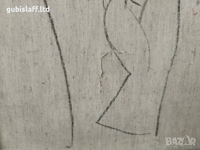 Картина, "Ангел", худ. проф. Светозар Бенчев, 2008 г., снимка 7 - Картини - 49904979