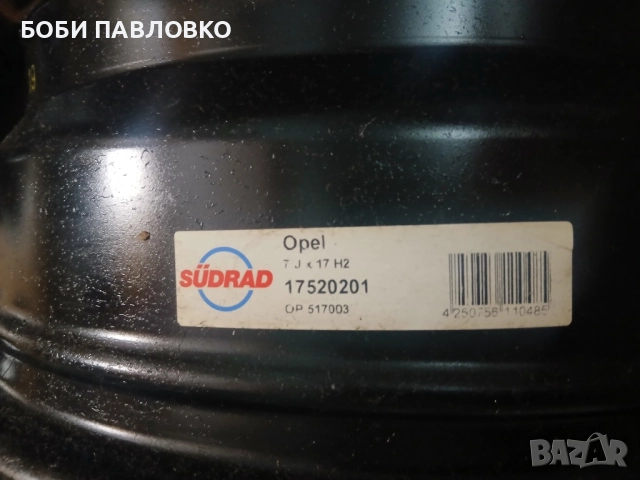 17цола стоманени джанти опел инсигния А, снимка 2 - Гуми и джанти - 51965798