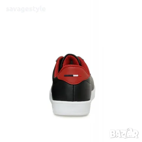 Дамски спортни обувки US POLO Assn Franco Shoes Black/Red, снимка 3 - Маратонки - 47517789