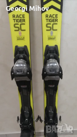 Ски Völkl Race Tiger 12 SC 160см, щеки 120см, калъф, снимка 4 - Зимни спортове - 53483817