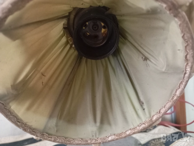 Винтидж настолна лампа, снимка 3 - Настолни лампи - 52403048