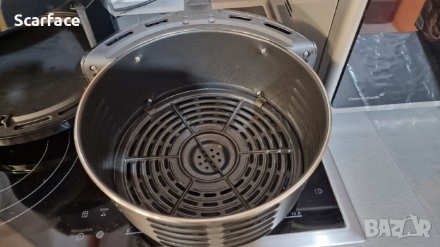 Фритюрник с горещ въздух TEFAL Easy Fry 4.2L, снимка 7 - Фритюрници - 51781613