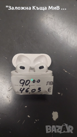 Apple airpods GEN3, снимка 4 - Аксесоари за Apple - 52830444