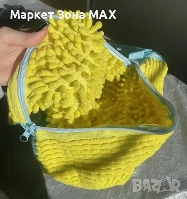 Торбичка за пране на обувки от микрофибър SHOEPURE, снимка 5 - Други стоки за дома - 52860105