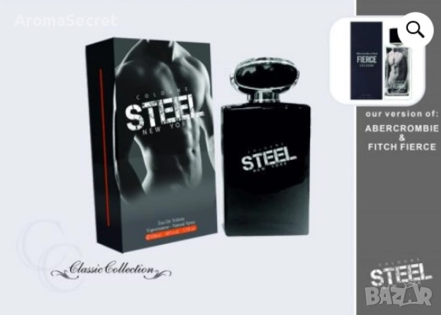 STEEL New York Eau De Toilette for Men 100ml. , снимка 2 - Мъжки парфюми - 52014170