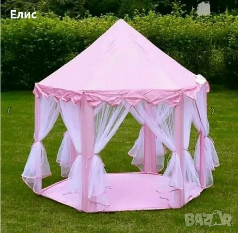 Детска палатка със завеси, снимка 3 - Други - 45492746