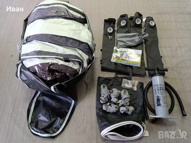 Универсален надуваем форселт Outdoor Revolution Movelite T2 Midline. За кемпер, бус или каравана. , снимка 8 - Палатки - 49888974