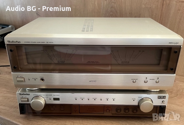 комплект предусилвател и крайно стъпало  Technics SE-A1010 & SU-C1010 Top, снимка 6 - Ресийвъри, усилватели, смесителни пултове - 48853212