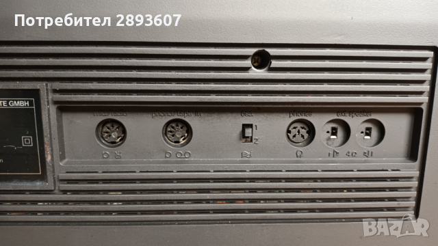 Радиокасетофон Siemens Club RM 728, снимка 9 - Радиокасетофони, транзистори - 44976590