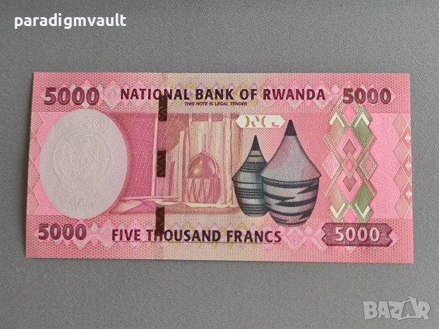 Банкнота - Руанда - 5000 франка UNC | 2024г.