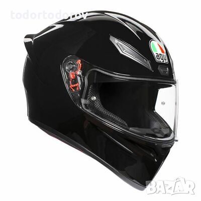 Топ Цена Мото Каска AGV K1 S E2206 - BLACK GLOSS,разм.XS,S,M,L,XL,XXL NEW, снимка 1 - Аксесоари и консумативи - 46365301