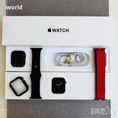 Apple Watch SE ❗️/ 44mm ❗️Лизинг от 15лв/м ❗️ Space Gray / GPS iwatch ❗️, снимка 3 - Apple iPhone - 45007167